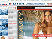 Tablet Screenshot of litex.cz