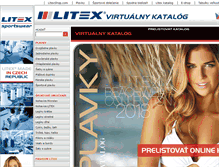 Tablet Screenshot of litex.sk
